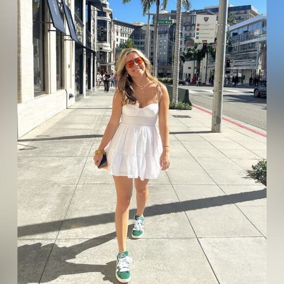 Staud Mini Landry Dress L - Picture 2 of 16
